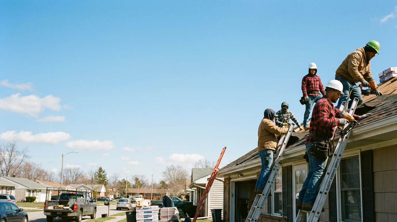 Roofing in Willow Springs, IL near me